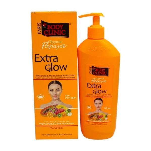 Body Clinic Organic Papaya Body Milk – 400ml