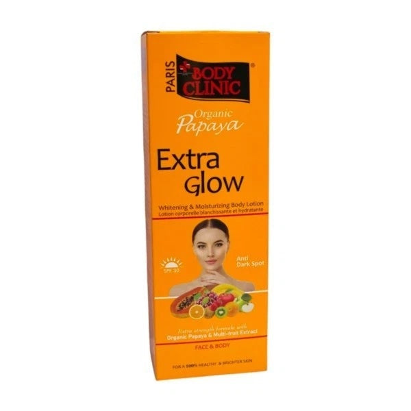 Body Clinic Organic Papaya Body Milk – 400ml