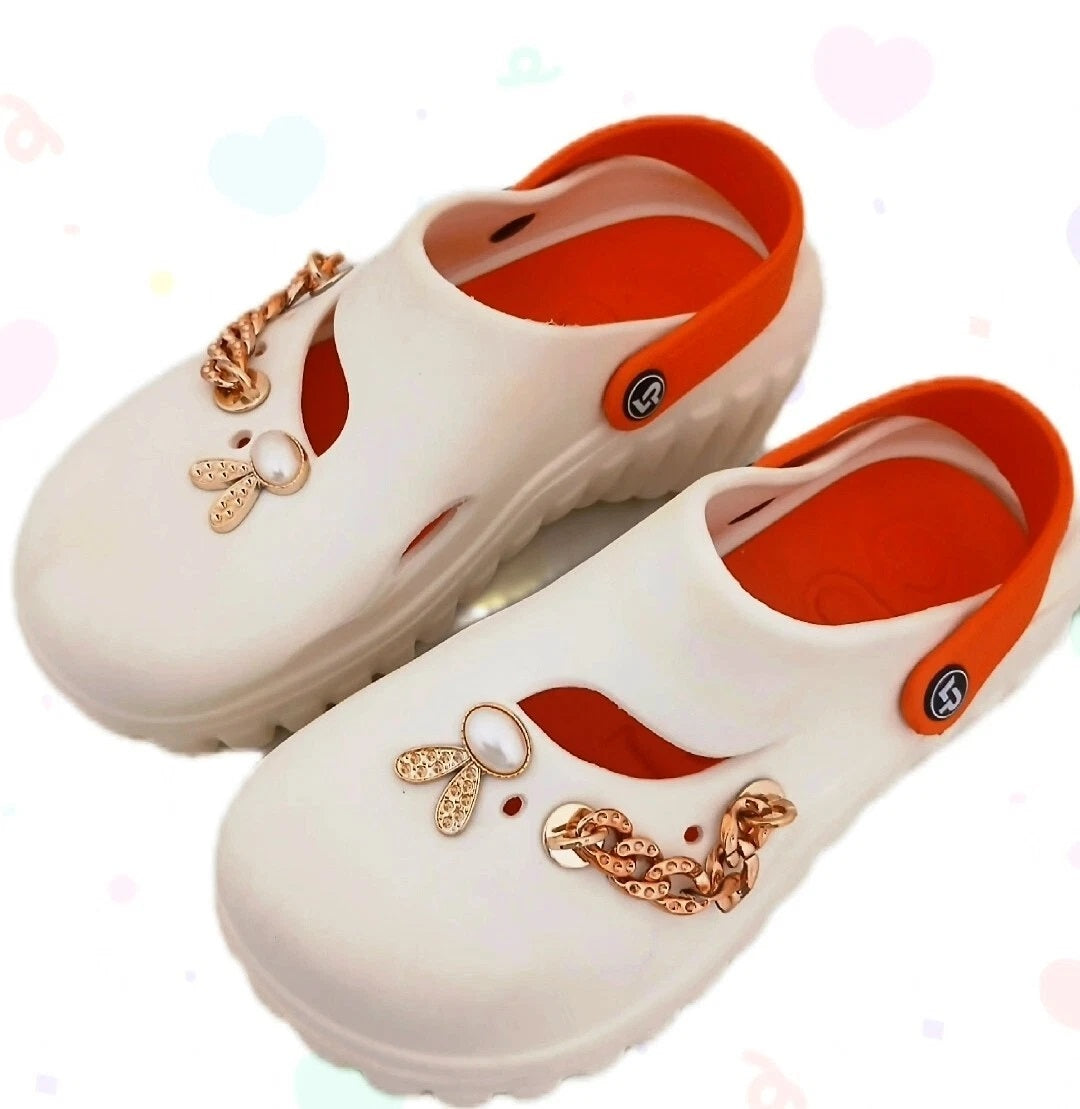 Classic Unisex Crocs Clogs EU 40 (UK 7 Adult) J6/W9 25cm – Lightweight Slippers