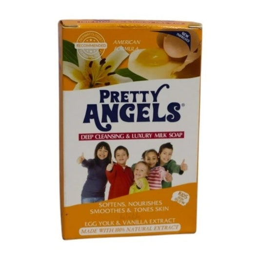 Pretty Angels Egg Yolk Milk Soap 125g – Hydrating & Moisturizing Skincare Bar